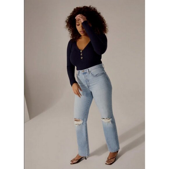 💕FAVORITE DAUGHTER💕 The Otto High-Rise Boyfriend Jeans ~ Cheshire 29 NWT - Picture 5 of 16